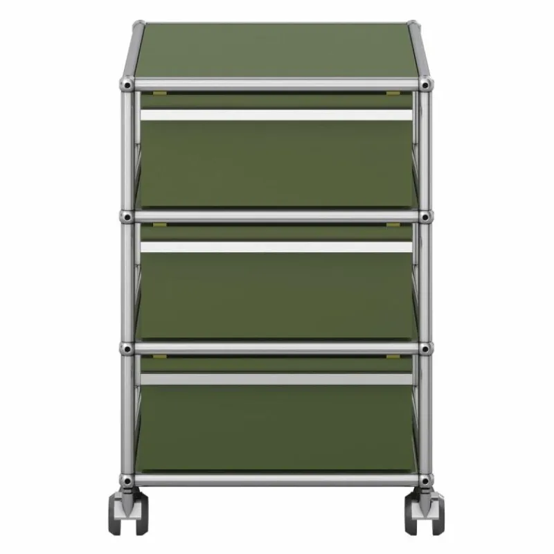 Clearance Haller Rolcontainer - 3 schuiflades Opbergkastjes