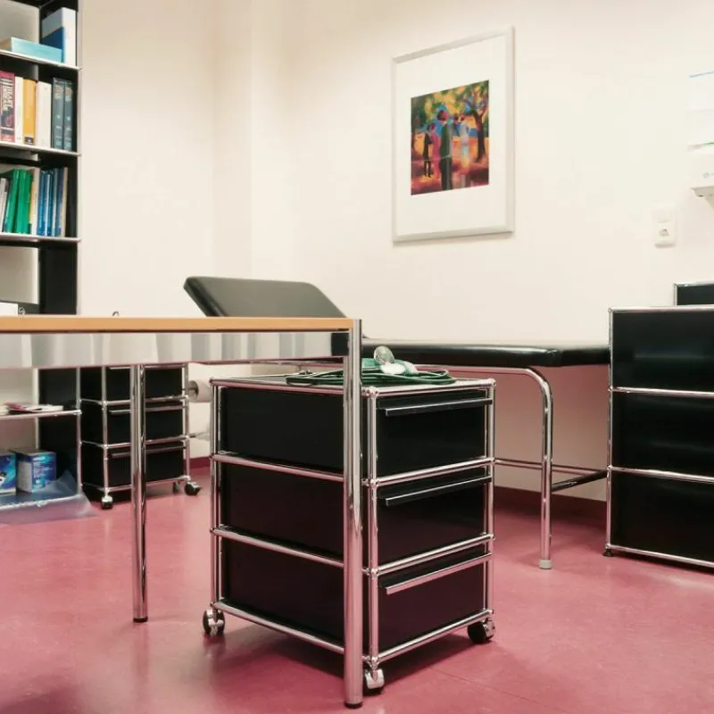 Clearance Haller Rolcontainer - 3 schuiflades Opbergkastjes