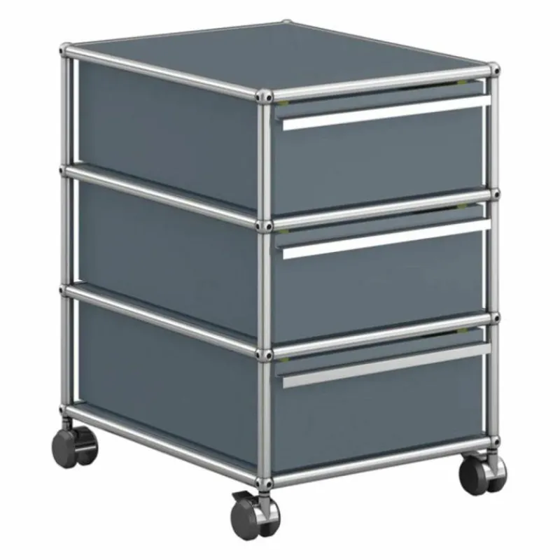 Clearance Haller Rolcontainer - 3 schuiflades Opbergkastjes