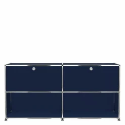 Discount Haller Sideboard 2x2 met 2 Klepdeuren Boven Dressoirs|Opbergkasten