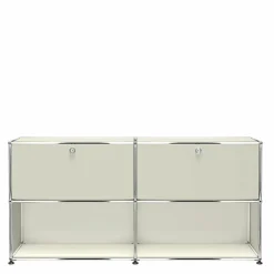 Discount Haller Sideboard 2x2 met 2 Klepdeuren Boven Dressoirs|Opbergkasten