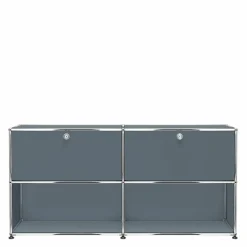 Discount Haller Sideboard 2x2 met 2 Klepdeuren Boven Dressoirs|Opbergkasten