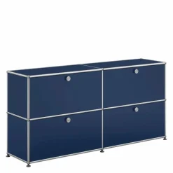 Discount Haller Sideboard 2x2 met 4 Klepdeuren Opbergkasten|Wandkasten