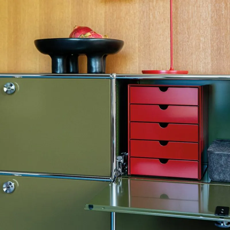Discount Haller Sideboard 2x2 met 4 Klepdeuren Opbergkasten|Wandkasten
