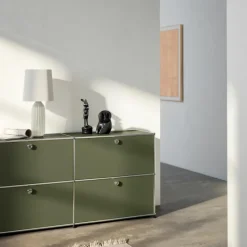 Discount Haller Sideboard 2x2 met 4 Klepdeuren Opbergkasten|Wandkasten
