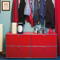 Discount Haller Sideboard 2x2 met 4 Klepdeuren Opbergkasten|Wandkasten