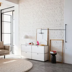 Discount Haller Sideboard 2x2 met 4 Klepdeuren Opbergkasten|Wandkasten
