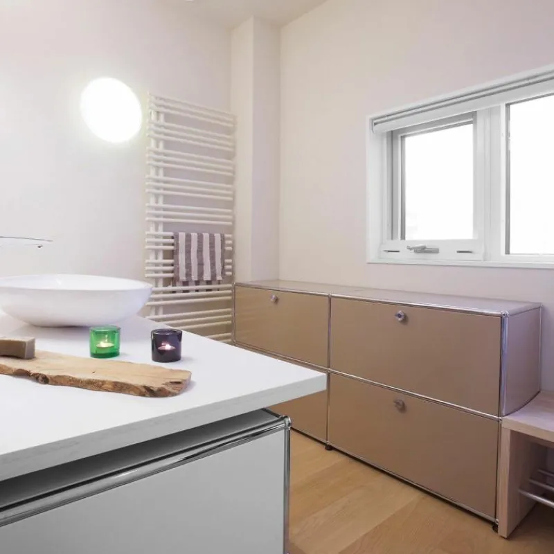 Discount Haller Sideboard 2x2 met 4 Klepdeuren Opbergkasten|Wandkasten