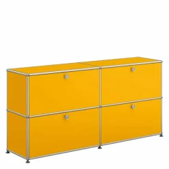 Discount Haller Sideboard 2x2 met 4 Klepdeuren Opbergkasten|Wandkasten