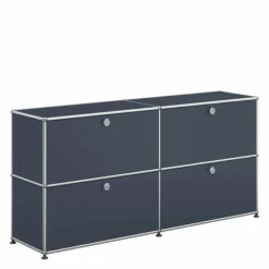 Discount Haller Sideboard 2x2 met 4 Klepdeuren Opbergkasten|Wandkasten
