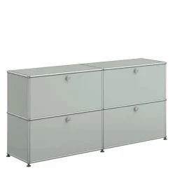 Discount Haller Sideboard 2x2 met 4 Klepdeuren Opbergkasten|Wandkasten