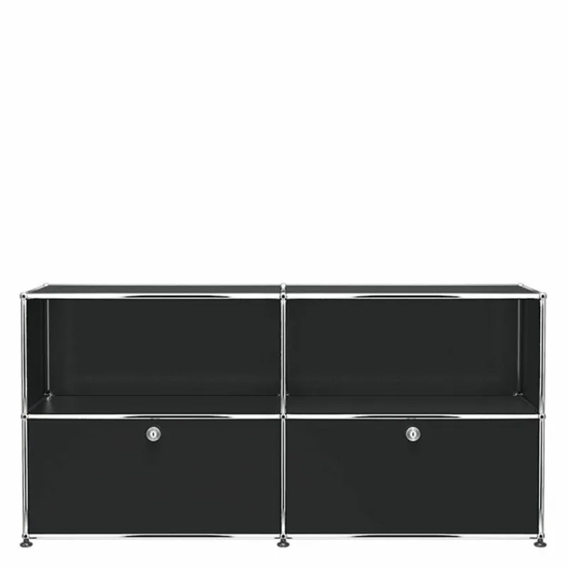 Best Haller Sideboard 2x2 met 2 Klepdeuren Beneden Dressoirs|Opbergkasten