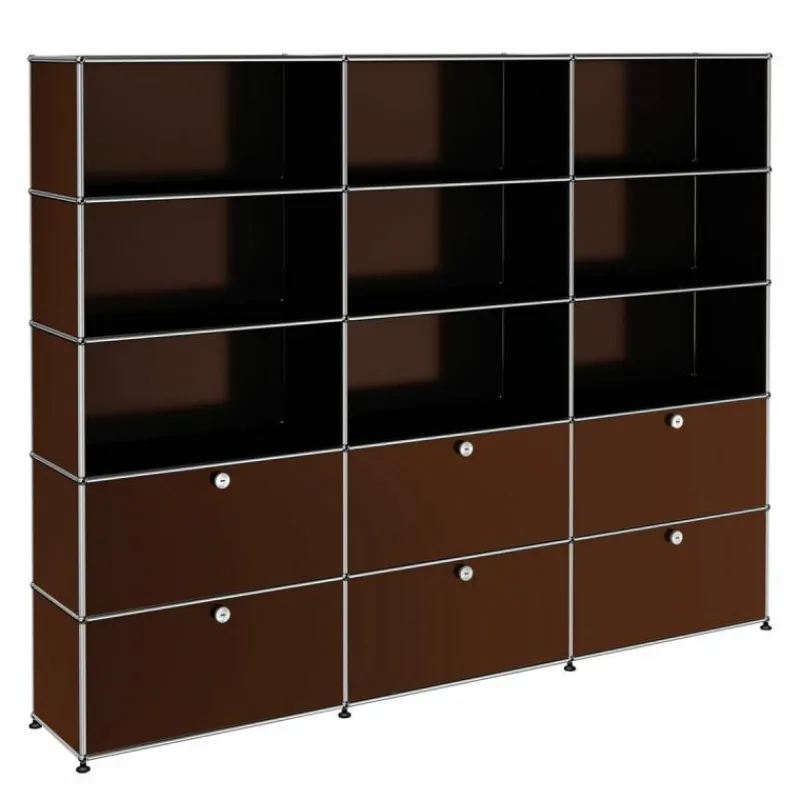 New Haller Wandkast Combinatie 4 Wandkasten|Boekenkasten