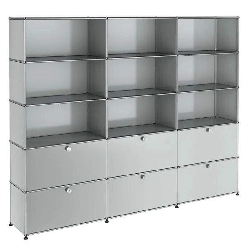 New Haller Wandkast Combinatie 4 Wandkasten|Boekenkasten