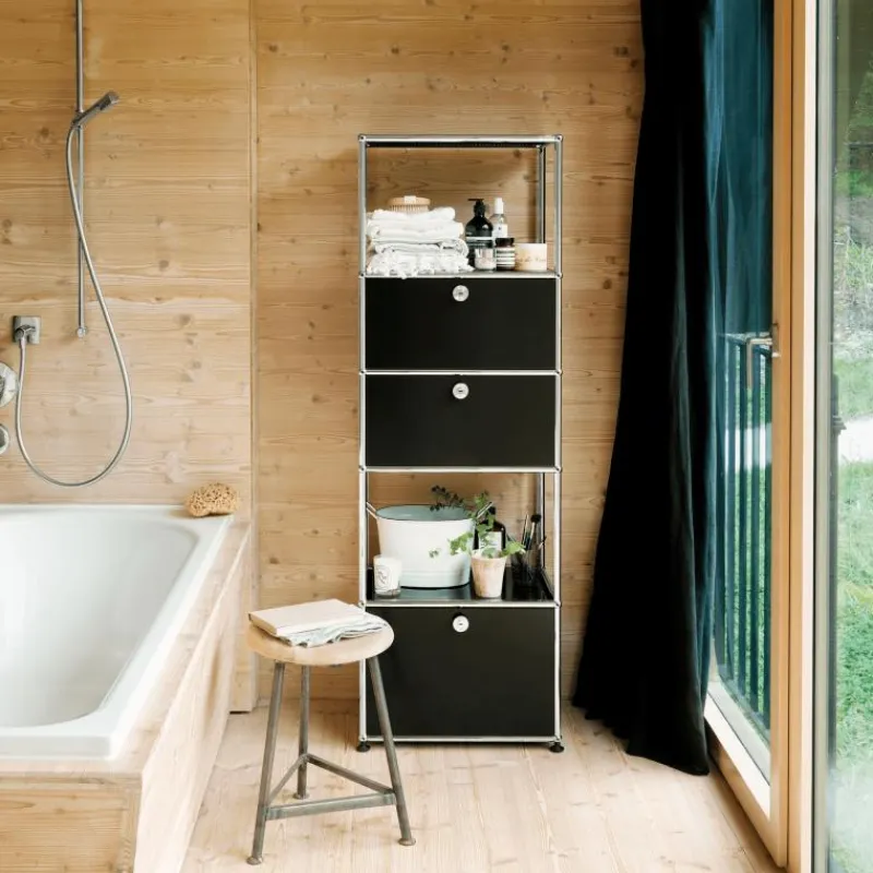 Outlet Haller Wandkast (M52) Badkamermeubels|Wandkasten