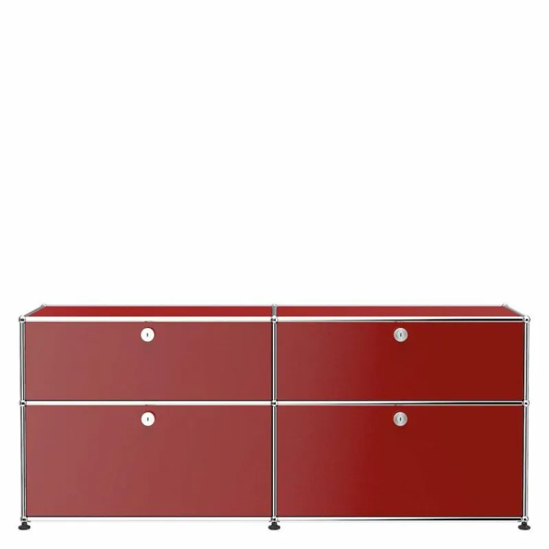 Hot Haller 2x2 Mid-Credenza (D) Kast Dressoirs|Opbergkasten