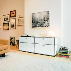 Hot Haller 2x2 Mid-Credenza (D) Kast Dressoirs|Opbergkasten