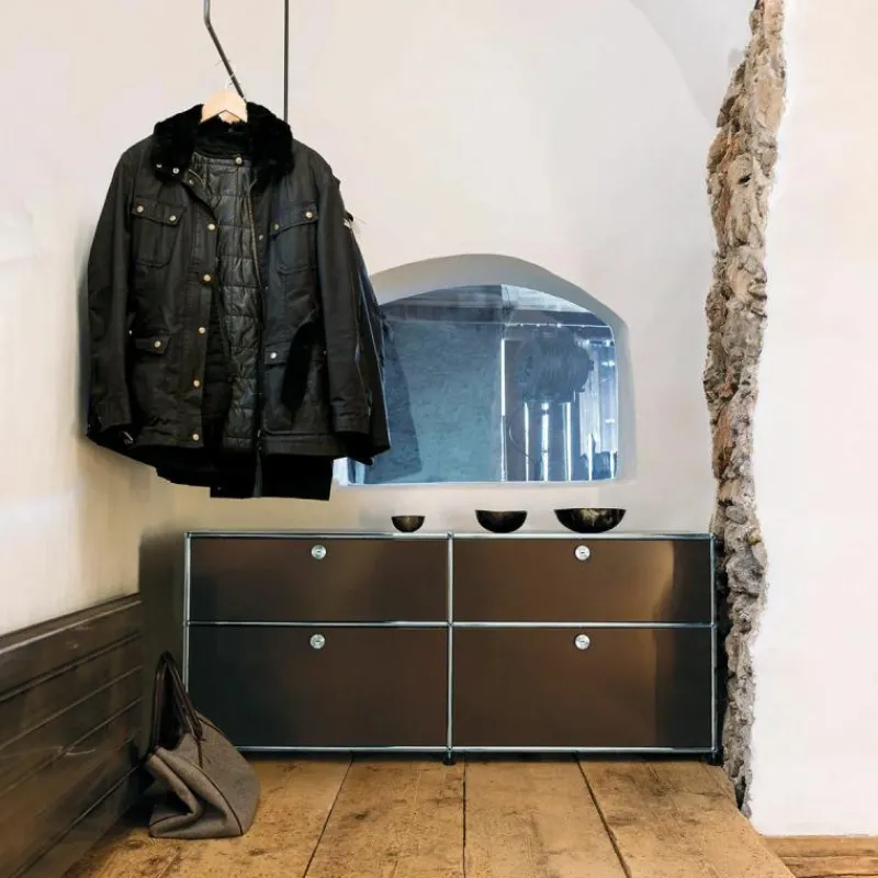 Hot Haller 2x2 Mid-Credenza (D) Kast Dressoirs|Opbergkasten