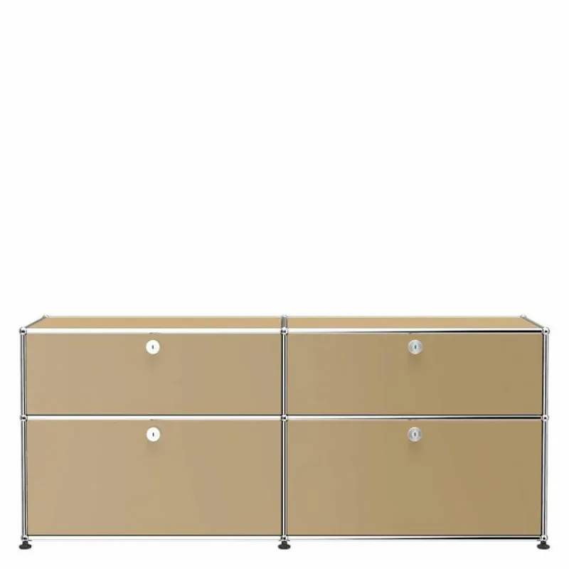 Hot Haller 2x2 Mid-Credenza (D) Kast Dressoirs|Opbergkasten