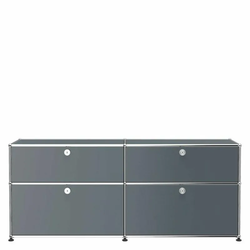 Hot Haller 2x2 Mid-Credenza (D) Kast Dressoirs|Opbergkasten