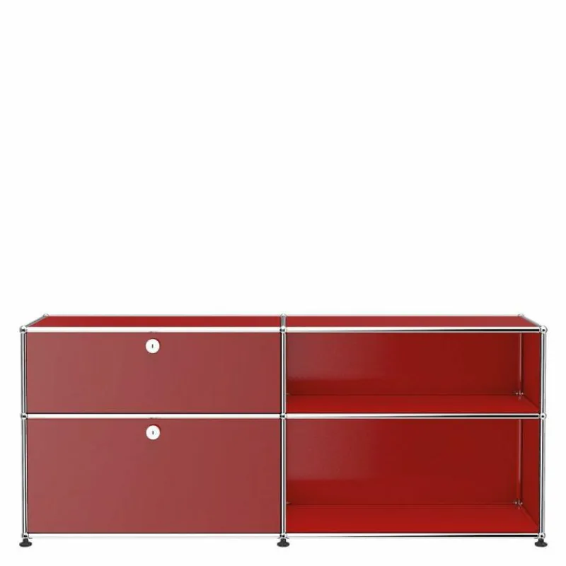 Discount Haller 2x2 Mid-Credenza (DF) Kast Dressoirs|Opbergkasten