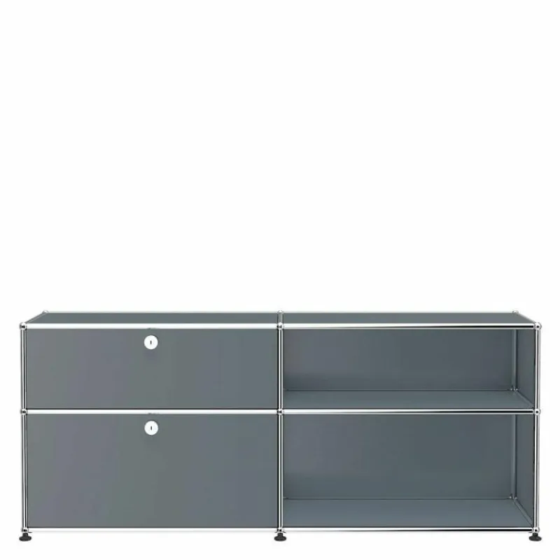 Discount Haller 2x2 Mid-Credenza (DF) Kast Dressoirs|Opbergkasten