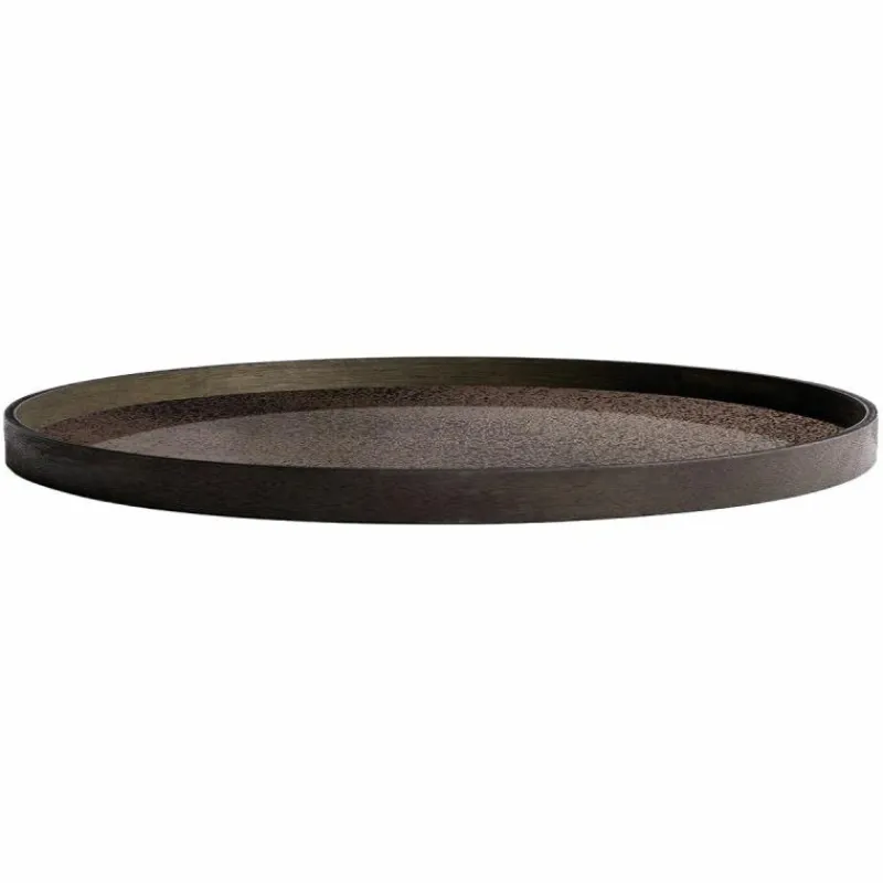 Heavy Aged Bronze Spiegel Dienblad Dienbladen