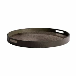 Heavy Aged Bronze Spiegel Dienblad Dienbladen
