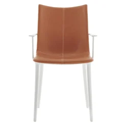 H.H.H. Stoel Leather Eetkamerstoelen