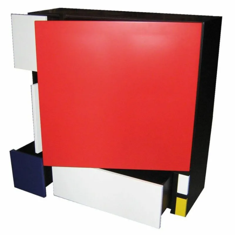 Sale Homage to Mondrian Kast Opbergkasten