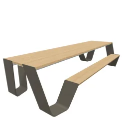 Best Hopper Picnic Picknicktafel - 300 cm. Tuinsets|Tuintafels
