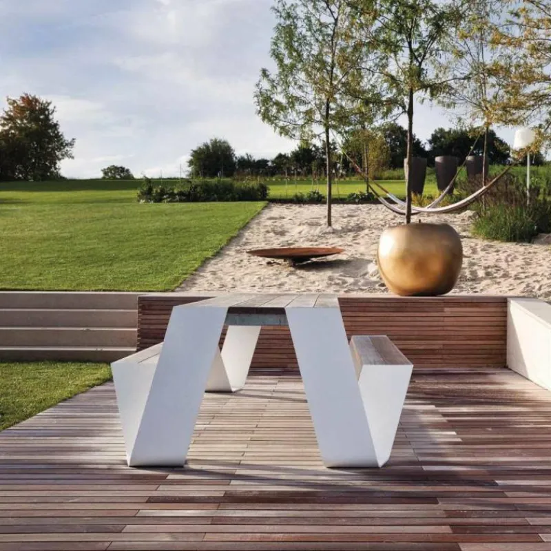 Best Hopper Picnic Picknicktafel - 300 cm. Tuinsets|Tuintafels