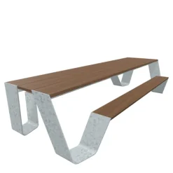 Best Hopper Picnic Picknicktafel - 300 cm. Tuinsets|Tuintafels