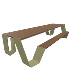 Best Hopper Picnic Picknicktafel - 300 cm. Tuinsets|Tuintafels