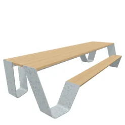 Best Hopper Picnic Picknicktafel - 300 cm. Tuinsets|Tuintafels