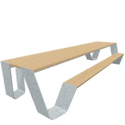 Hopper Picnic Picknicktafel - 360 cm. Tuinsets|Tuintafels