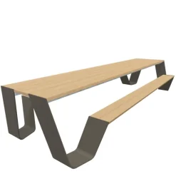 Hopper Picnic Picknicktafel - 360 cm. Tuinsets|Tuintafels