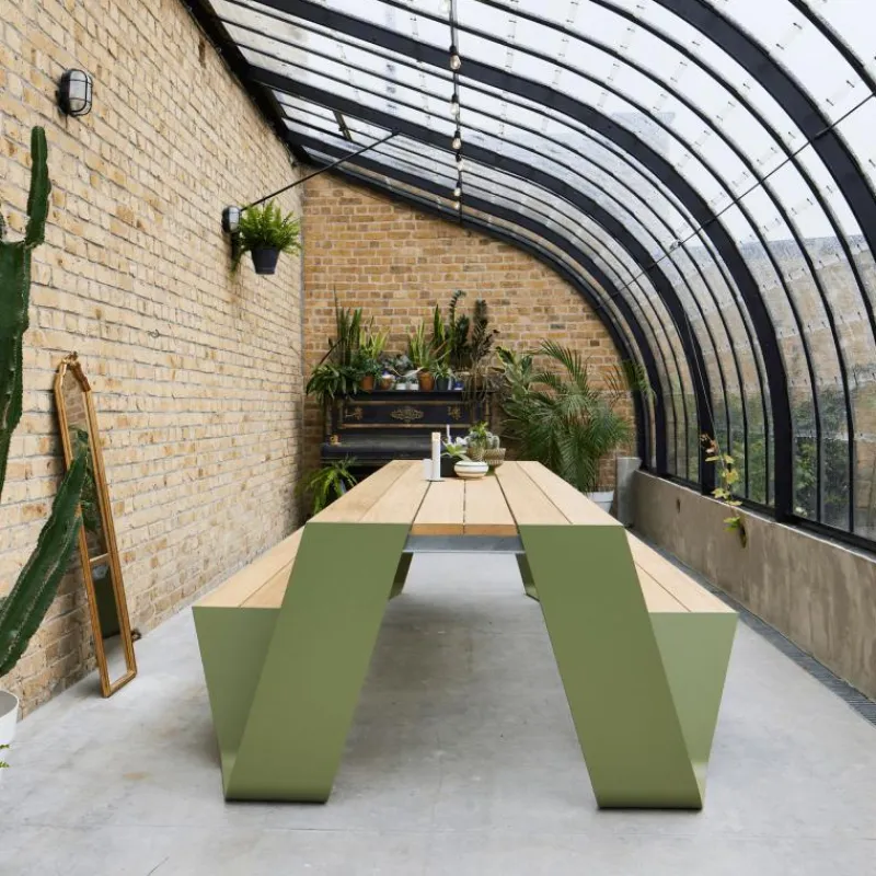 Hopper Picnic Picknicktafel - 360 cm. Tuinsets|Tuintafels