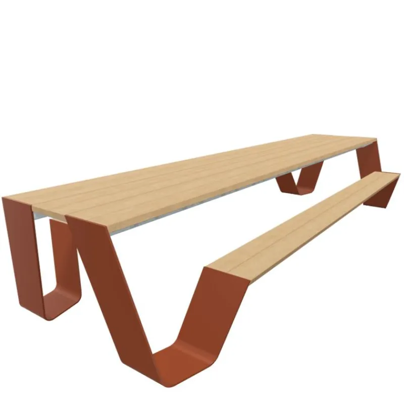 Hopper Picnic Picknicktafel - 360 cm. Tuinsets|Tuintafels