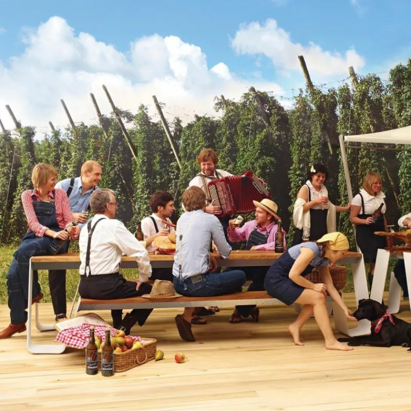 Clearance Hopper Picnic Picknicktafel - 180 cm. Tuintafels