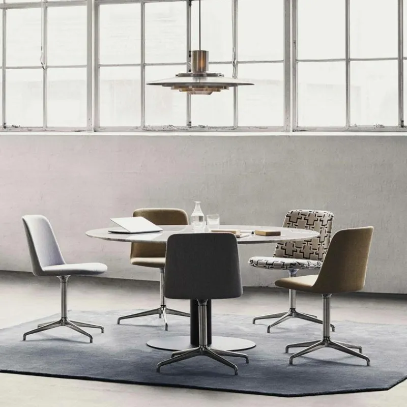 In Between Eettafel Marmer Rond Eettafels