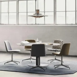 In Between Eettafel Marmer Rond Eettafels
