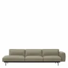New In situ 3-zits Bank, Leder 3-Zits Banken
