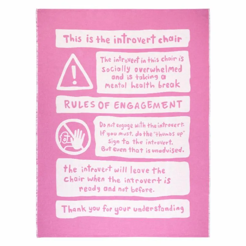 Clearance Introvert Blanket Plaids