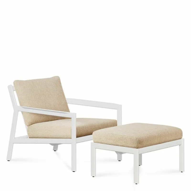 Discount Jack Outdoor Voetenbank Aluminium Tuin Fauteuils