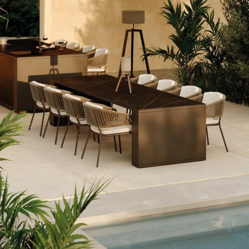 Outlet Jamie Eettafel Tuintafels|Eettafels