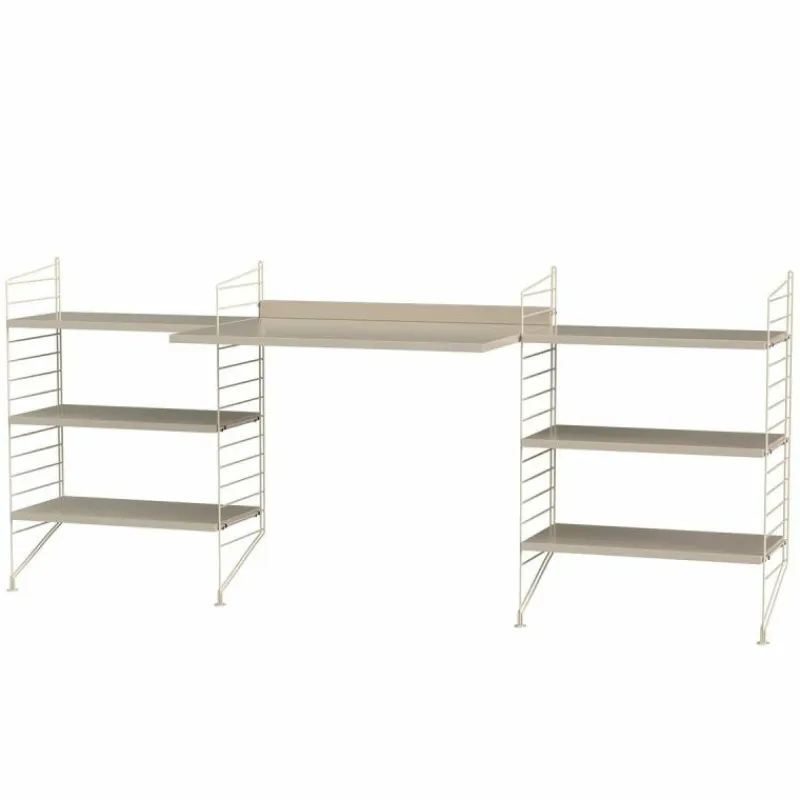 Clearance Kantoor Combinatie 4 Wandkasten|Wandtafels