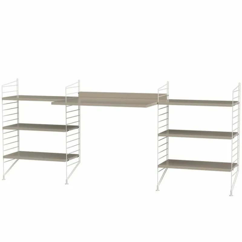 Clearance Kantoor Combinatie 4 Wandkasten|Wandtafels