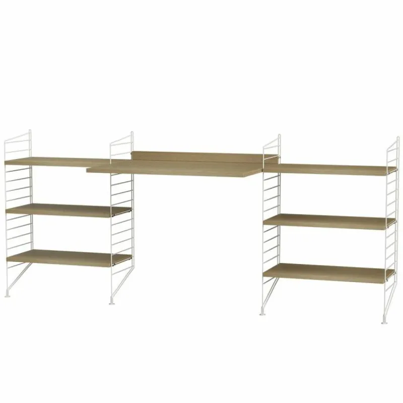 Clearance Kantoor Combinatie 4 Wandkasten|Wandtafels