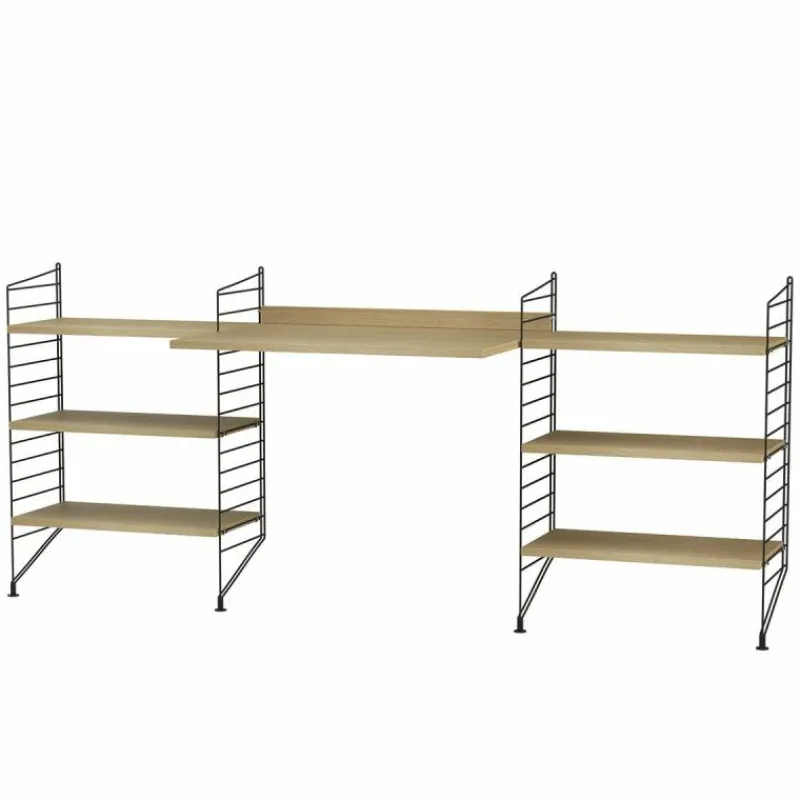 Clearance Kantoor Combinatie 4 Wandkasten|Wandtafels